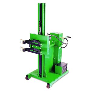 90" Semi-Powered Drum Lift & Rotator, Strap, Counterweighted