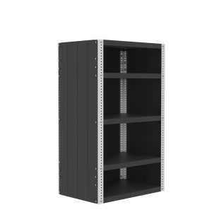 Heavy Duty Shelving, 36x24x60", Enclosed