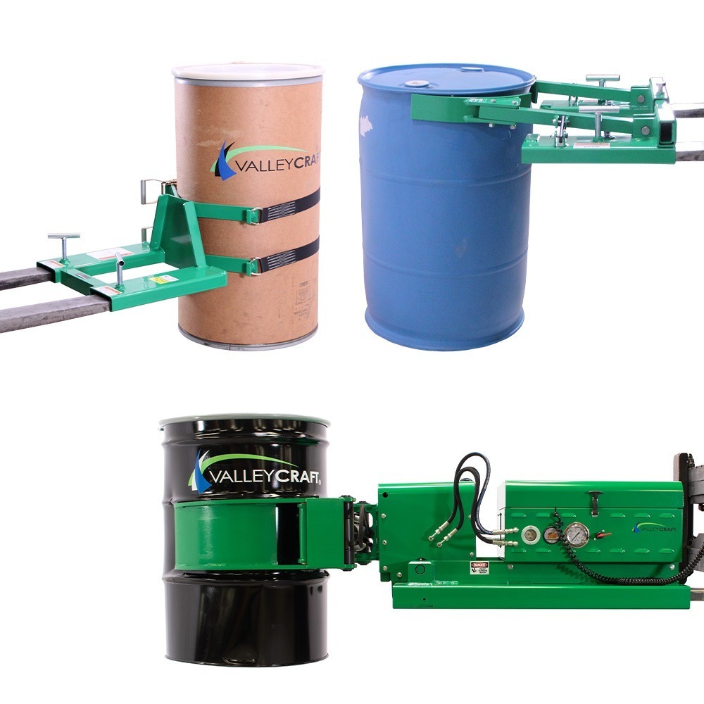 Valley Craft Drum Forklift Attachments