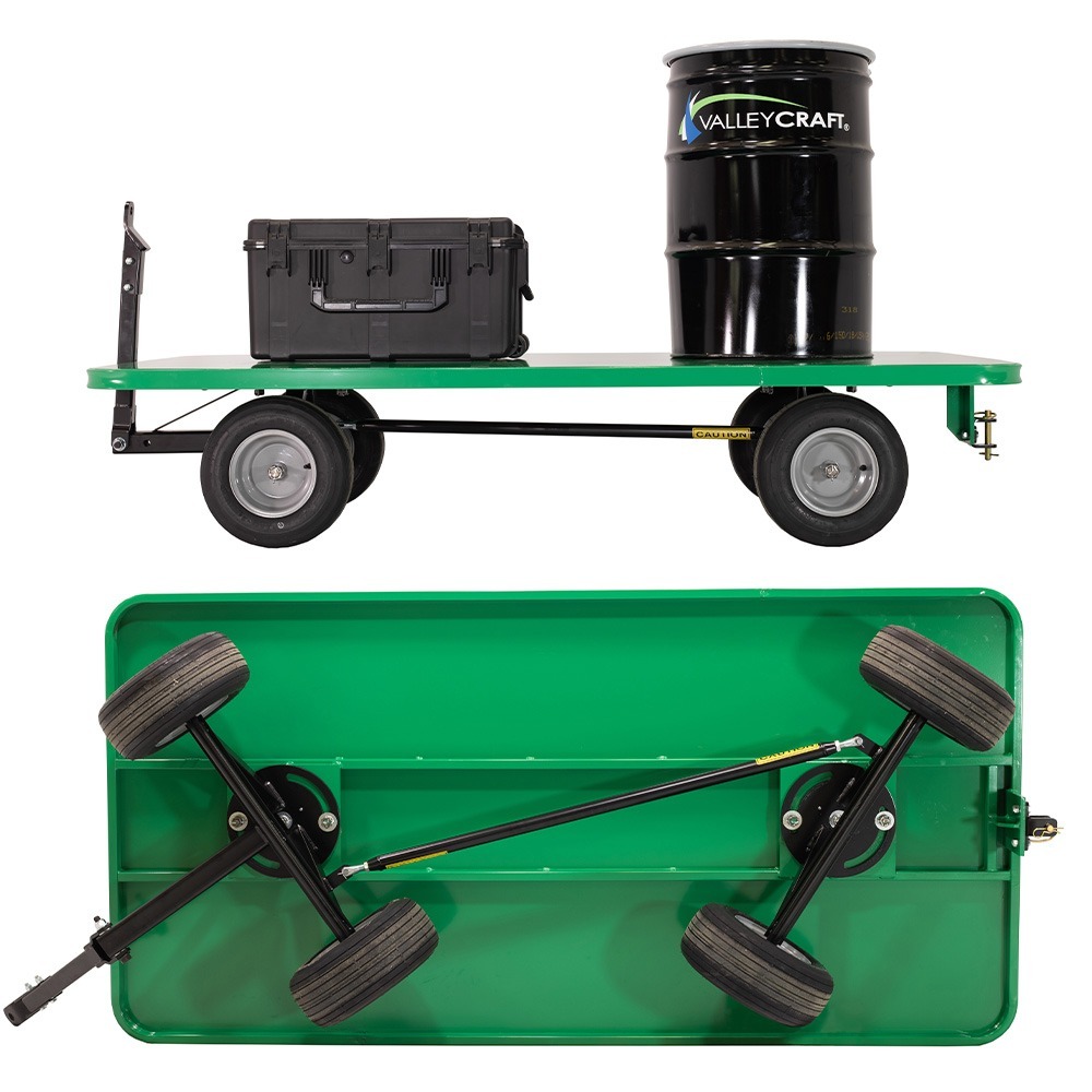 Valley Craft Quad-Steer Trailers